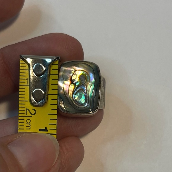 A set of 925 sterling silver earrings and a ring (one size fits all) - Picture 5 of 6